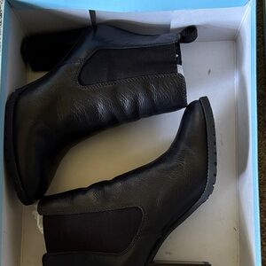 ANTONIO MELANI Galvana Black Ankle Boots